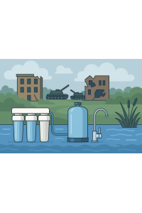 Фильтры для воды: жизненная необходимость для регионов, пострадавших от военных действий